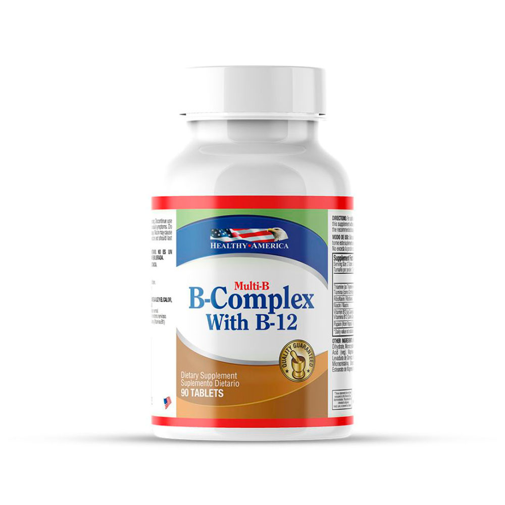 B-Complex + B12 90 Tabletas