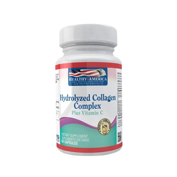 Colágeno Hidrolizado + Vitamina C 60 Cápsulas
