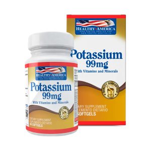 Potasio 99mg con Vitaminas & Minerales 60 Sotfgels