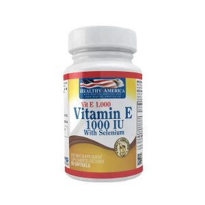 Vitamina E 1000IU + Selenio 60 Cápsulas