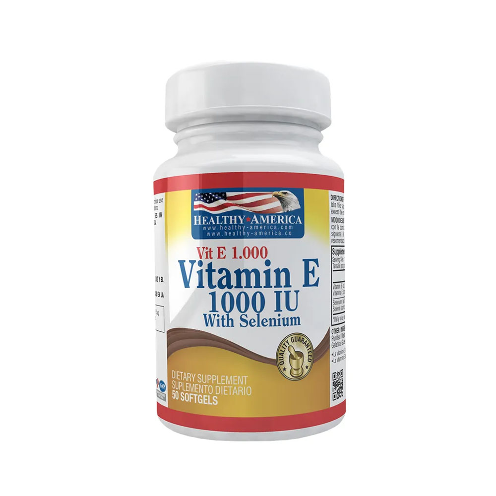 Vitamina E 1000IU 60 Softgels
