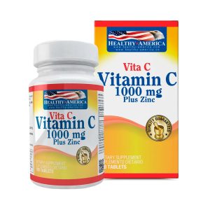 Vitamina C 1000mg + Zinc 100 Tabletas