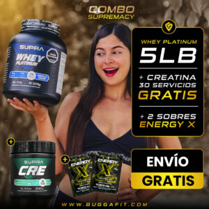 Combo Supremacy - Whey Platinum 5LB