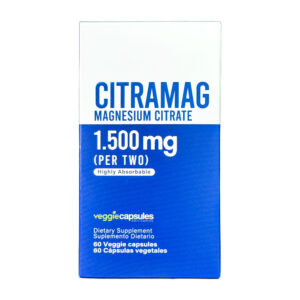 Citrato de Magnesio 1500mg 60 Cápsulas Healthy América