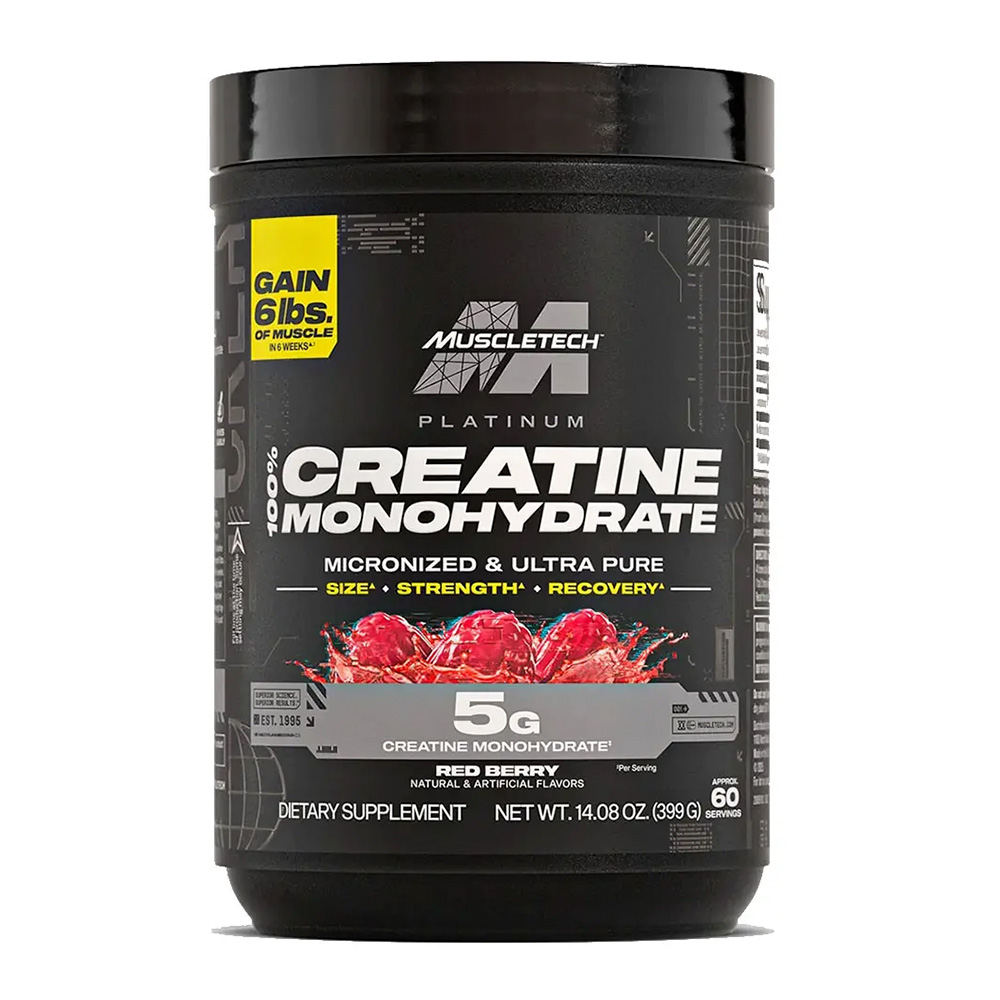 Creatina Platinum Saborizada (60 Servicios)