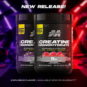 Creatina Platinum Con Sabor 392G